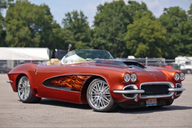 This 1962 Corvette shows just how wild you can get with a custom build.