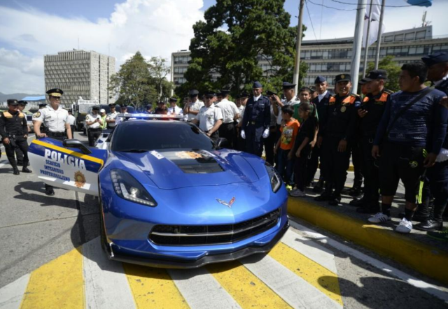 This Guatemalan Stingray cop car used to belong to a drug dealer.