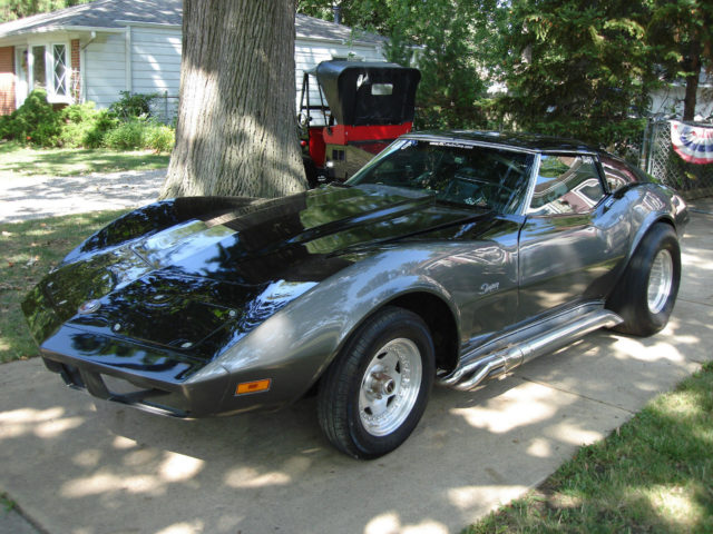 This 1973 Chevrolet Corvette by Ecklers has a rare working hatch.
