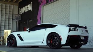 The tires on this Hoonigan Z06 don't have long to live.