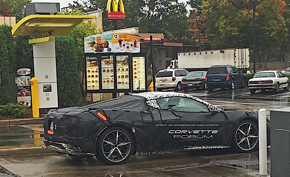 Corvette Concept Spied