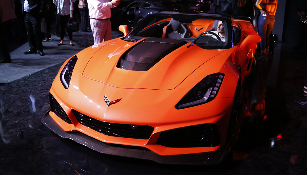 Corvette ZR1 Convertible LA Auto Show 