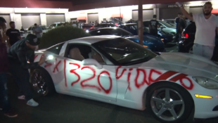 Spray-Paint Corvette