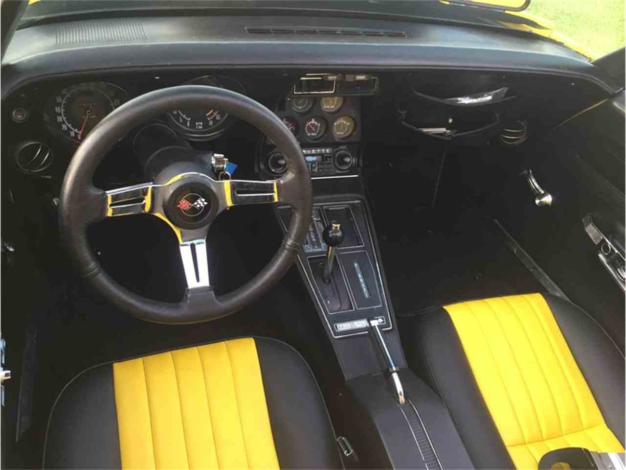 1973 Corvette C3 interior