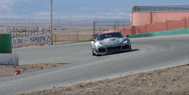 C7 Corvette ZR1 at Willow Springs