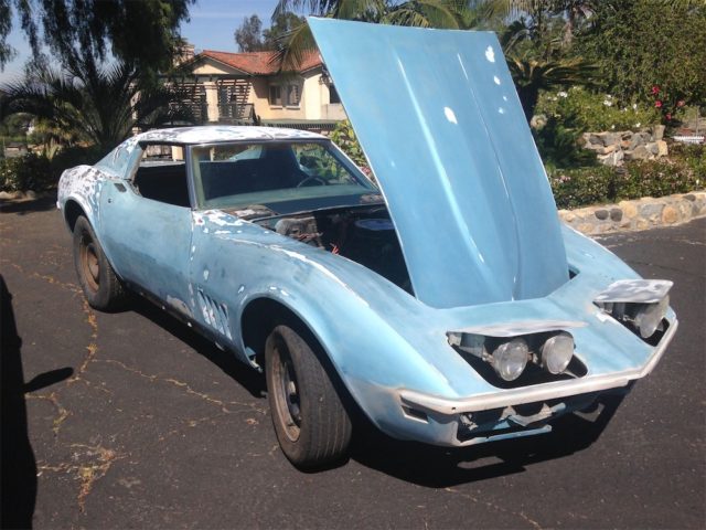 The Reluctant Corvette Body Off Basket Case Project