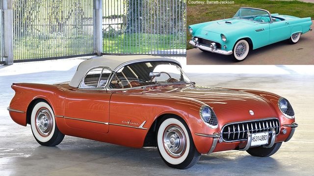 Daily Slideshow: Corvette Year-By-Year Comparo: 1955