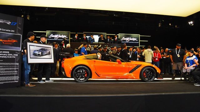 Daily Slideshow: Behind the Scenes of the ZR1 VIN 001 Auction