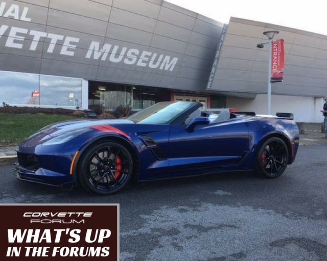 Forum Member Picks Up 2018 Corvette Grand Sport Convertible at NCM