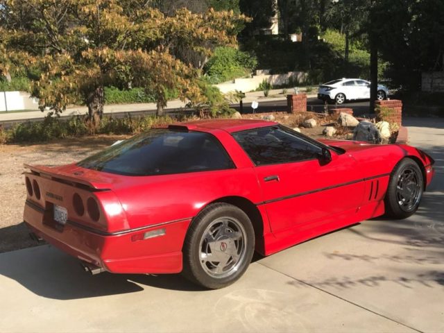1988 Corvette Rear