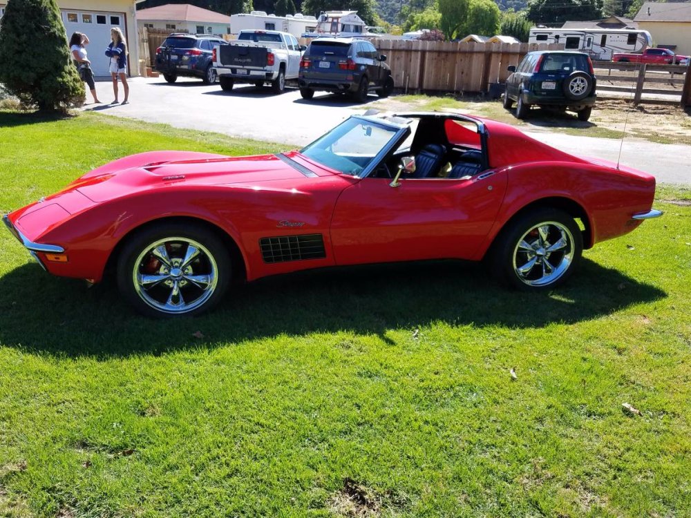 1971 Corvette 454 Side