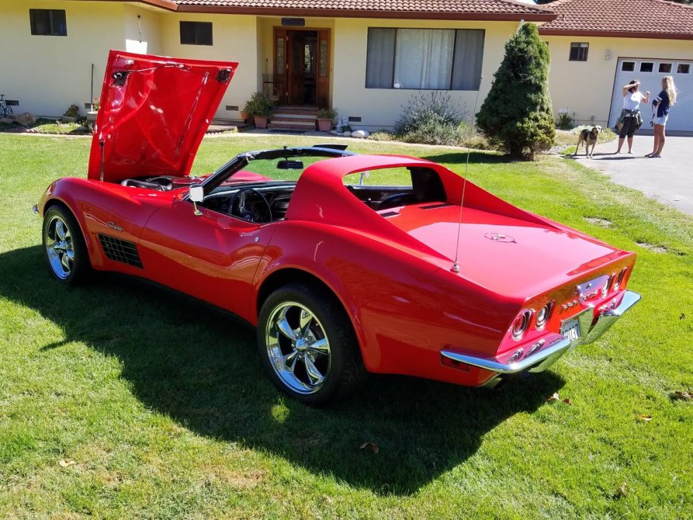 1971 Corvette Hood Up