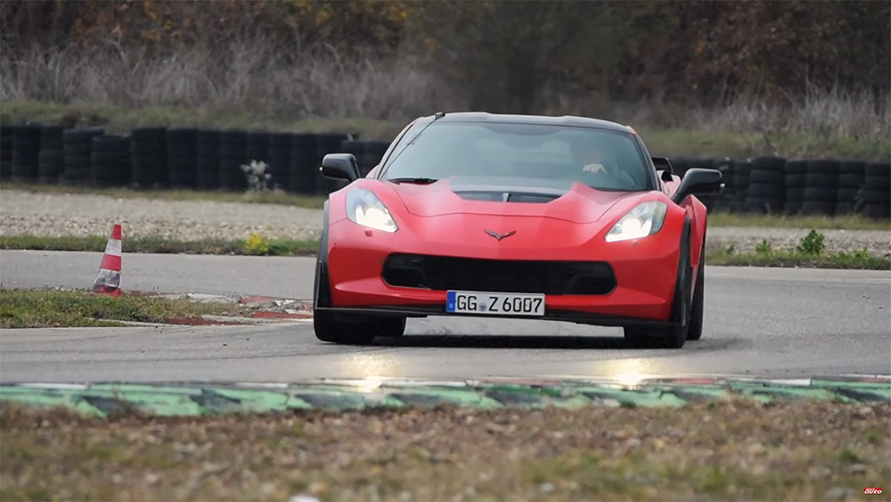 Corvette Challenges Europe’s Best in Sport Auto’s Handling Test