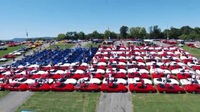 Corvettes at Carlisle