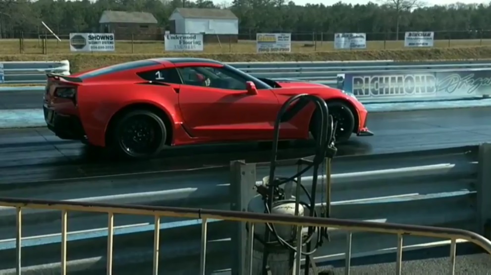 2019 Corvette ZR1 Runs a 10.12 Quarter Mile