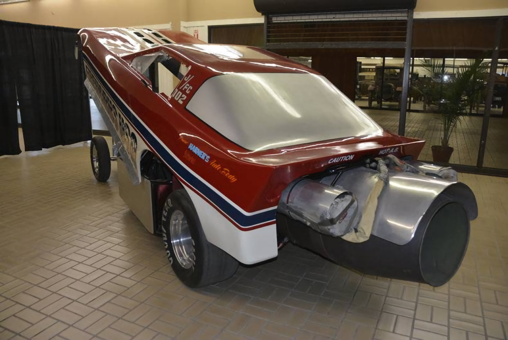Jet Turbine-Powered 1984 Corvette Funny Car