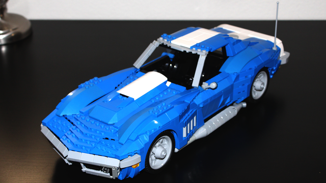 Daily Slideshow: 1969 Lego Corvette Is a Bricked Masterpiece