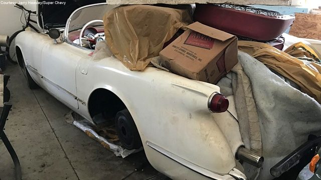 1954 ‘Vette Restoration Resumes after Emerging from Wisconsin Barn