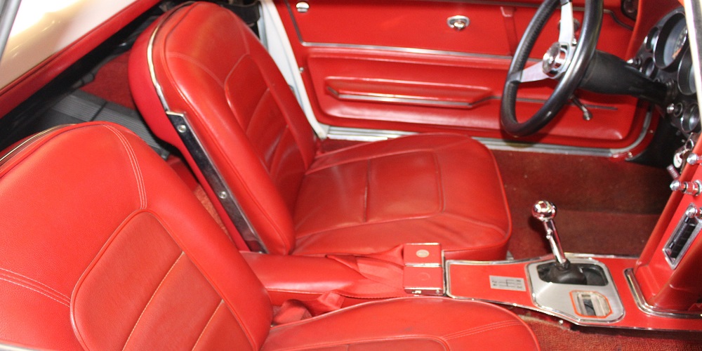 1965 Corvette C2 Convertible Hardtop Manual Transmission Red Interior Corvetteforum.com