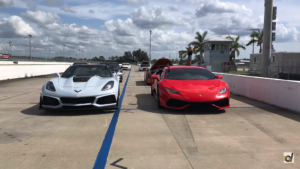 C7 Corvette ZR1 vs Lamborghini Huracan