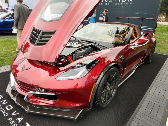 Genovation GXE 220 MPH Electric Corvette Pebble Beach Corvetteforum.com