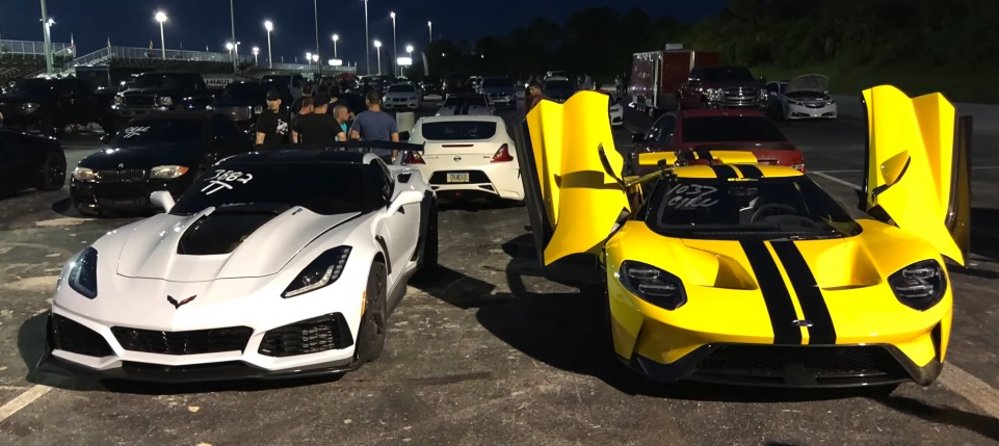 Corvette ZR1 and Ford GT