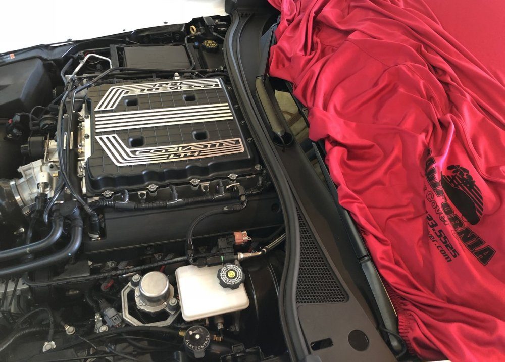 Worked Corvette Z06 Engine
