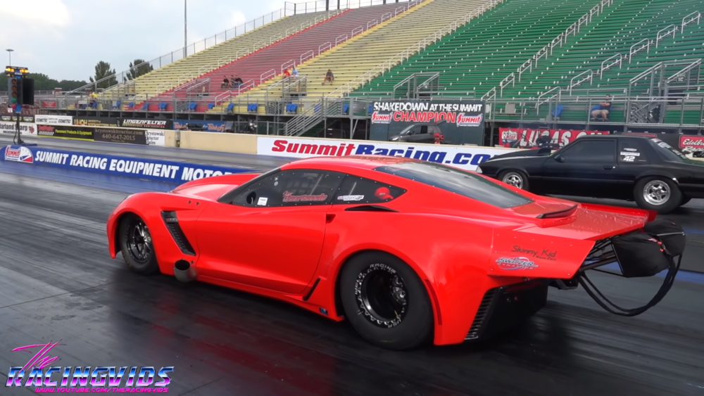 C7 Outlaw 10.5 shakedown at summit drag