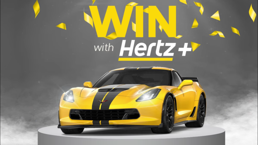 Hertz+ Corvette Z06 Giveaway