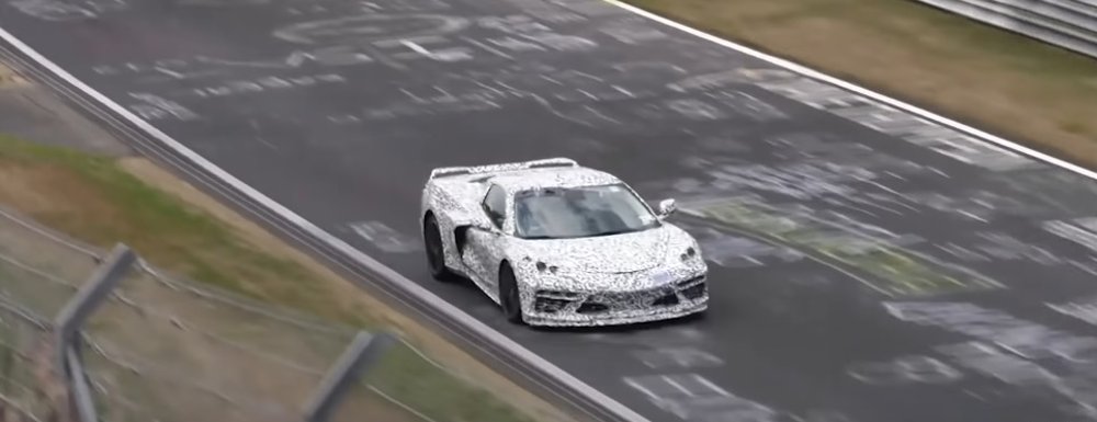 C8 Corvette High Angle at the Ring
