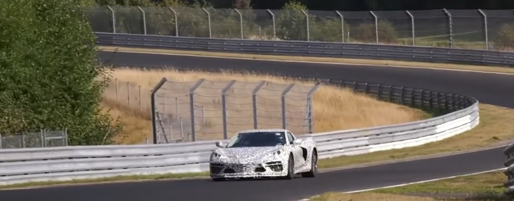 C8 Corvette at the Nurburgring Front