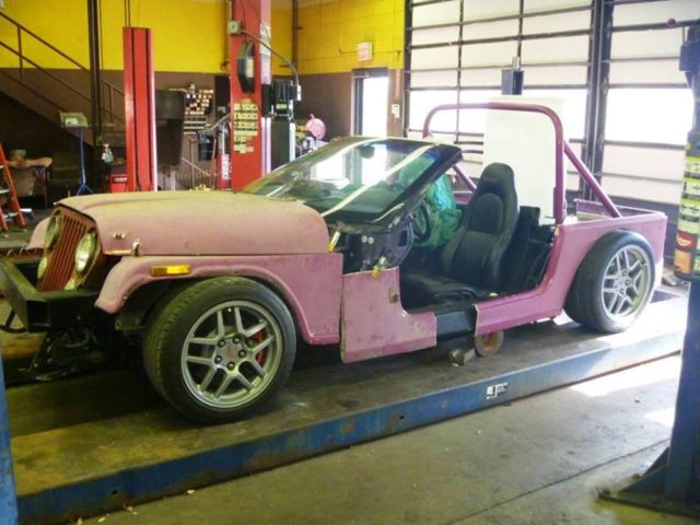 Jeep-Bodied Corvette Z06