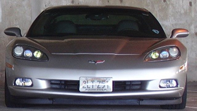 Corvette: How to Install Front License Plate Bracket