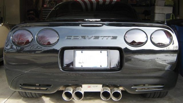 Corvette: How to Black Out Your Tail Lights