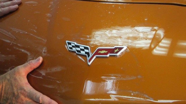 Corvette: How to Clean Dead Bugs on Bumper