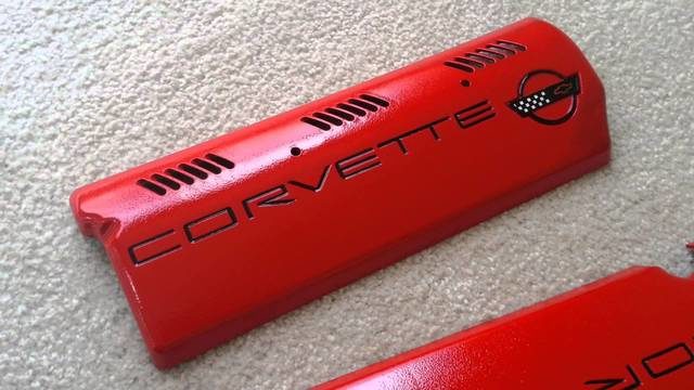 Corvette: How to Paint Fuel Rail Covers and Fluid Tanks