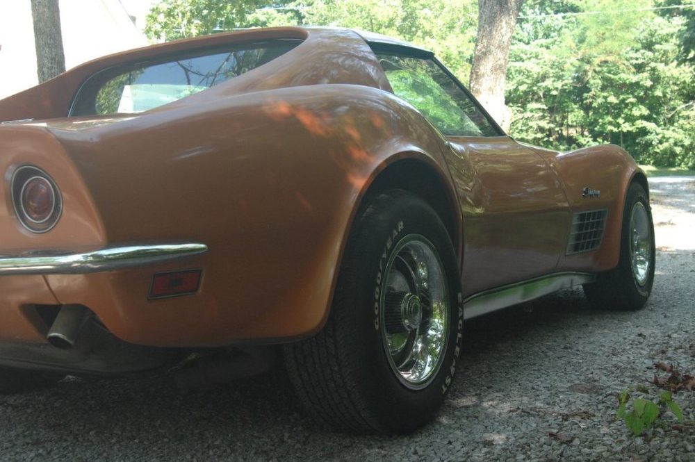 1972 Corvette Rear Side