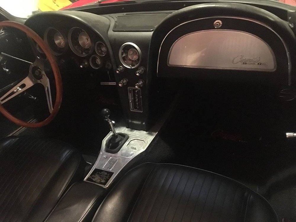 1963 Corvette Stingray Convertible Interior