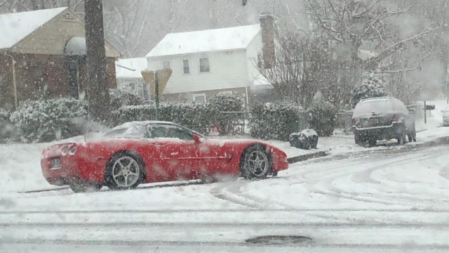 Corvette Winter Driving