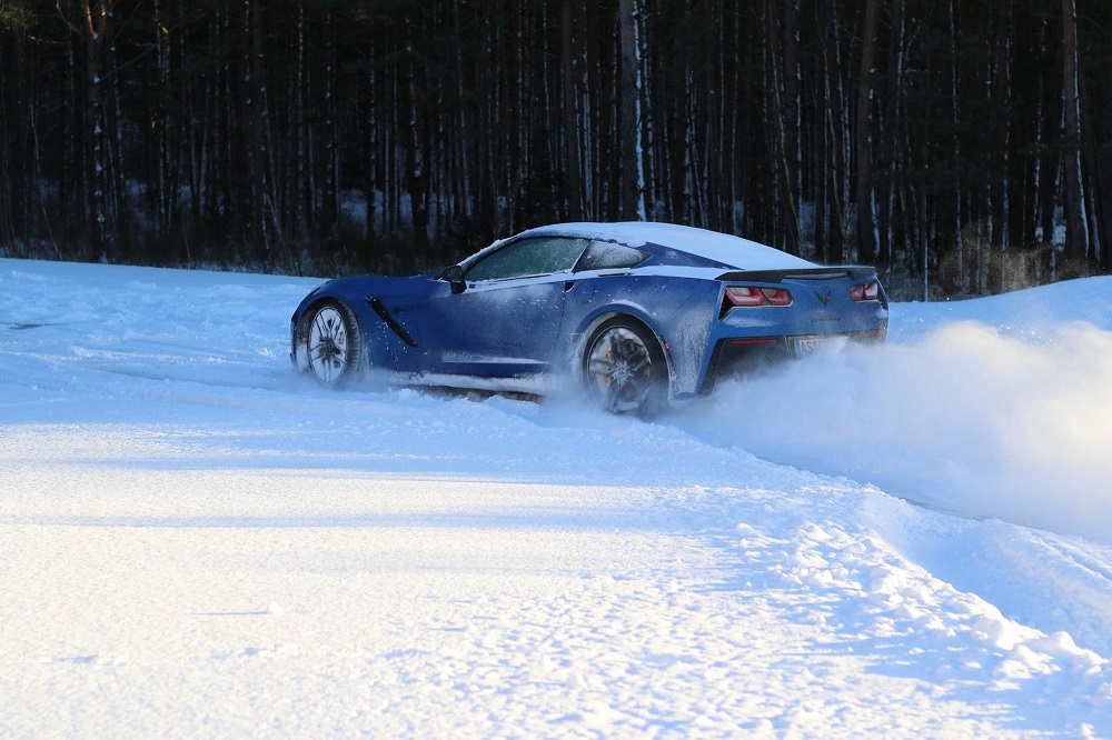 Corvette Winter Driving, Powered by OnStar