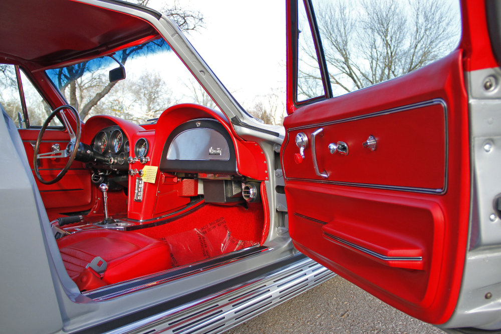 1967 Corvette Red Interior
