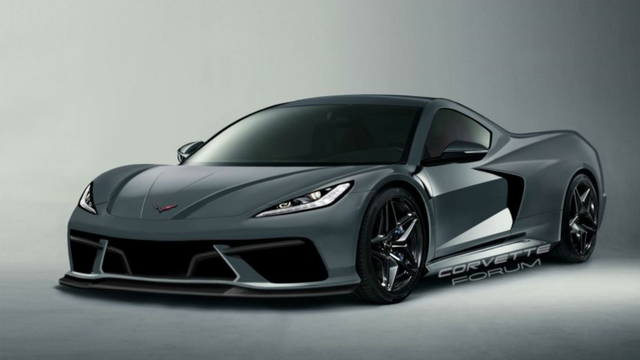 C8 Corvette Render