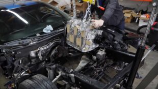 Rob Dahm Test Fits Mazda 13B Rotary into C5 Corvette Z06