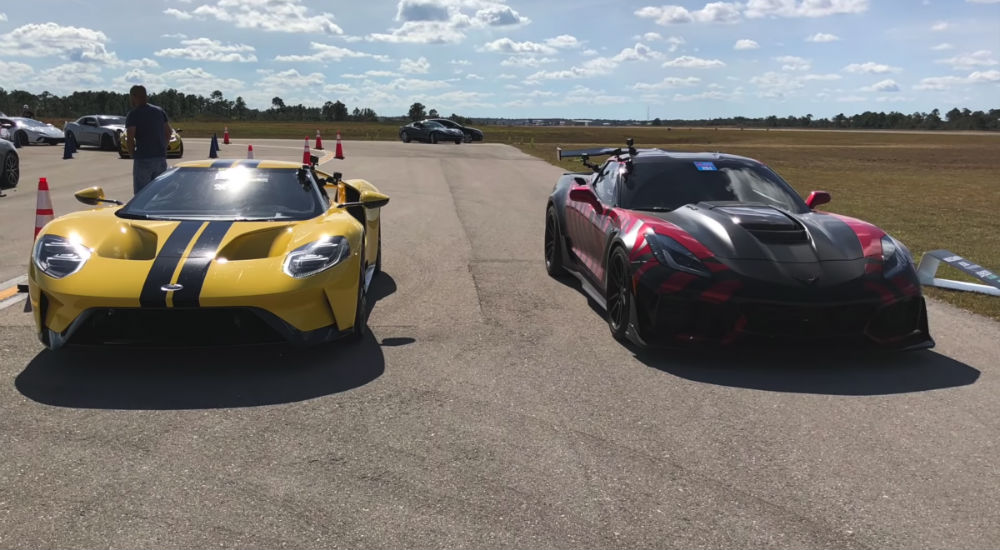 Ford GT vs Corvette ZR1