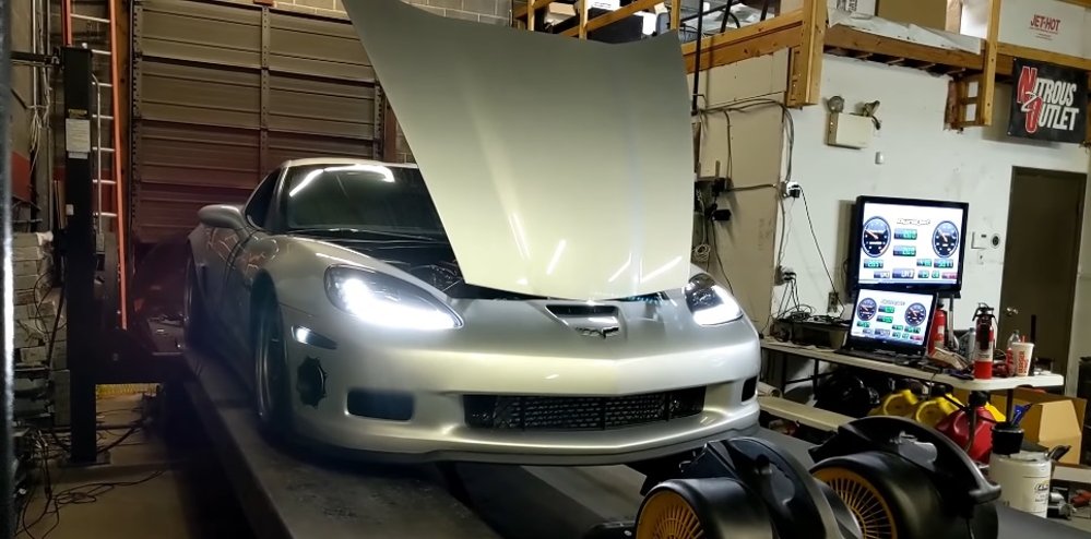 C6 Corvette Z06 Dyno Front