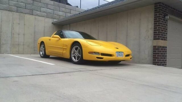 Millenium Yellow C5 Corvette