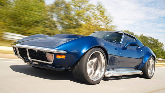 Pro Touring 1971 Corvette has Raw American Power and Beauty
