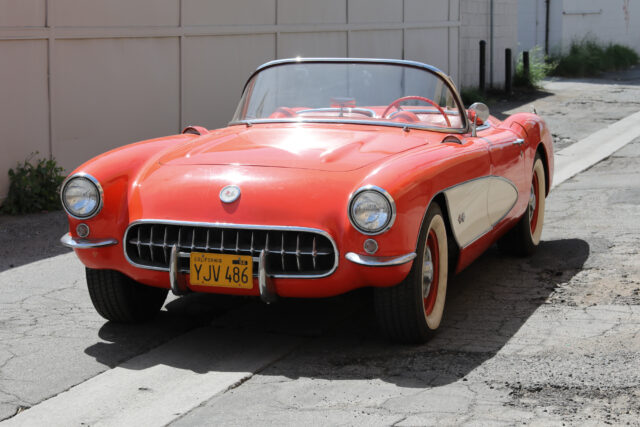 1956 Corvette is a Venetian Red Diamond in the Rough