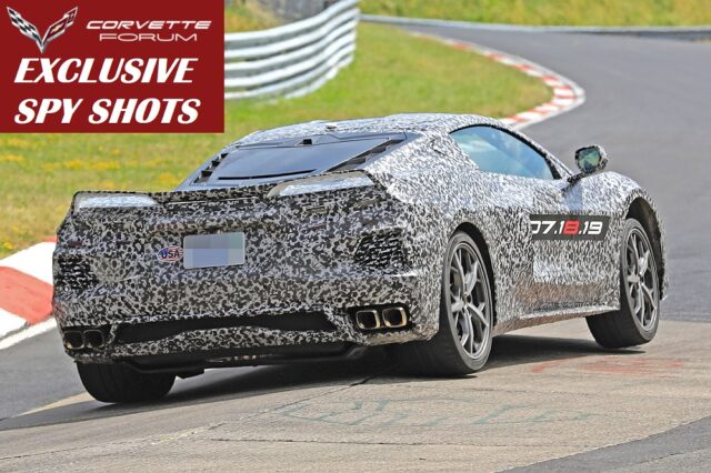 Mid Egine C8 Corvette Zora Spy Shots 2019 2020