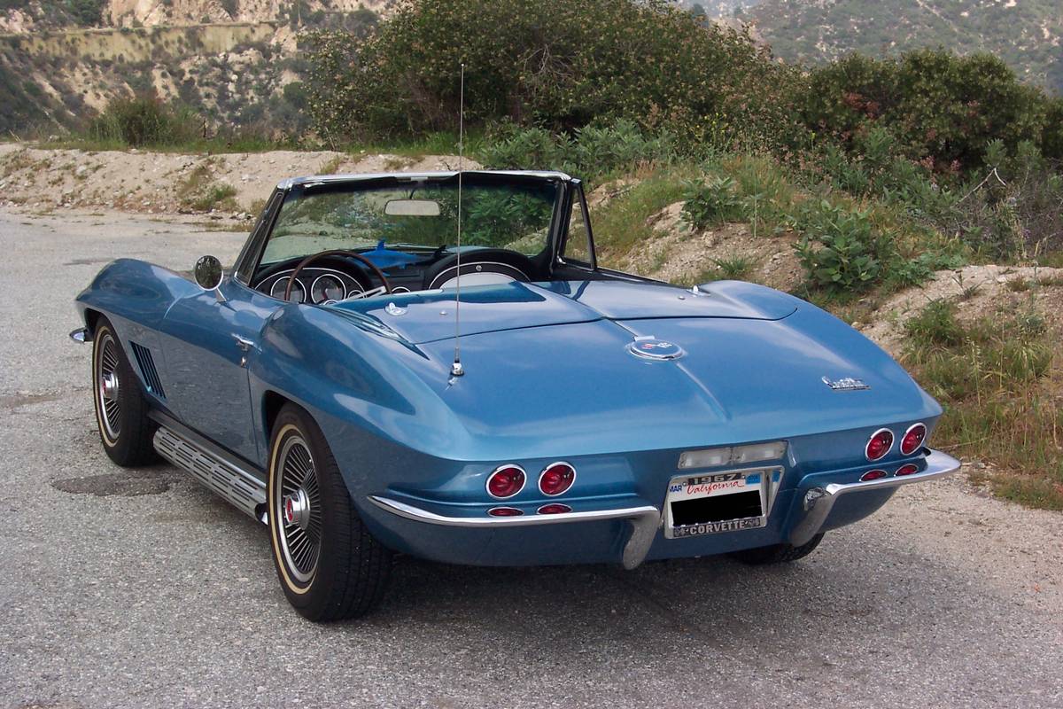 1967 Marina Blue C2 Convertible Is A Must Buy For Classic Corvette Fans Corvetteforum